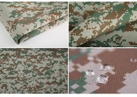 Tissu imprimé camouflage numérique Oxford en polyester 100% tissé avec revêtement en PVC antistatique et imperméable pour hommes