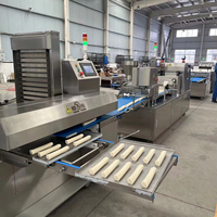 Équipement multifonctionnel automatique commercial de cuisson de pain pour la farine de nouvel état de petits pains de hamburger/hot-dog faisant la Machine