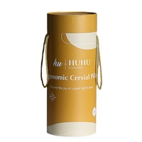 Emballage de tube en papier cartonné pour cosmétiques, conteneur cylindrique rond biodégradable en kraft d'usine
