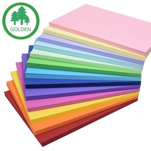 กระดาษสีคุณภาพสูงจากโรงงานโดยตรง กระดาษพิมพ์ออฟเซ็ตสี สำหรับการ์ดอวยพร - Product Image 5