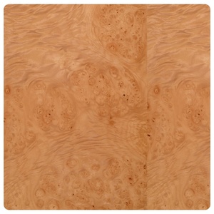 Canadian Maple Wood <strong>Veneer</strong> Sheet 0.5mm Natural Industrial Style Rotary Cut Burl <strong>Veneer</strong> for Skateboard &amp; Hotel Furniture - Product Image 3