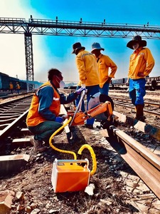 Scie à rail électrique LDC 2001, machine de découpe de rail à batterie au lithium, <span class=keywords><strong>pour</strong></span> matériaux métalliques, travaux sur voies ferrées, clips de rail - Product Image 6