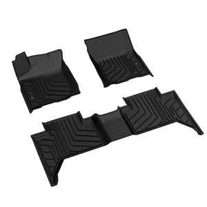 เสื่อปูพื้นรถยนต์ Tpe,พรมเช็ดเท้าหน้าหลังรถสำหรับ Toyota Tacoma <span class=keywords><strong>2016</strong></span> + วัสดุ TPE คุณภาพสูง - Product Image 2