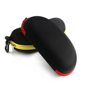 Estuche para Gafas de Sol, Funda Protectora para Lentes, Tamaño Grande, Multicolor, Estuche para Gafas de Sol de Neopreno Suave Ultraligero con Cremallera y Correa - Product Image 1