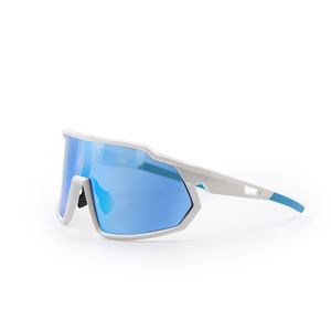 ヨーロッパ系アメリカ人男性と女性オールインワン屋外サイクリングサングラス大型フレームのフロントガラスライディングメガネスポーツ眼鏡 - Product Image 4