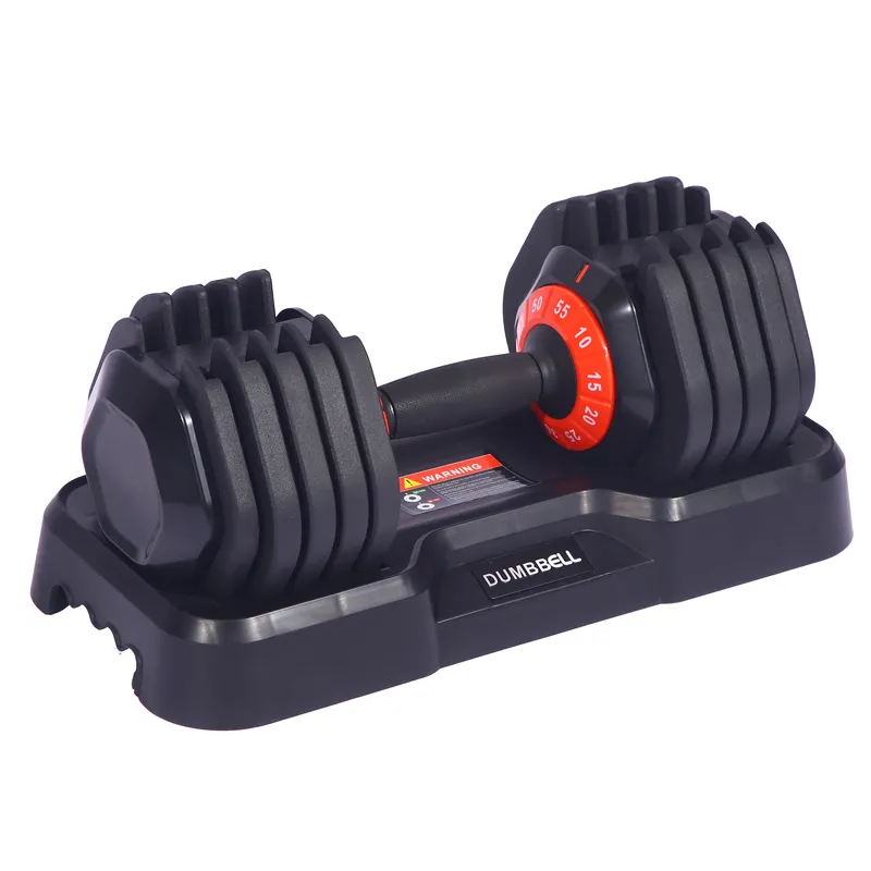 3 in 1 Dumbbell/barbel/Kettlebell 21KG pilihan berat Multi Dumbbell dengan pegangan nilon antiselip