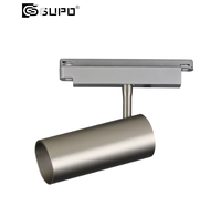 Plafonnier LED COB en aluminium GUPO, 220V, driver intégré, 3W 6W 9W, finition argent mat, spot LED à montage en surface