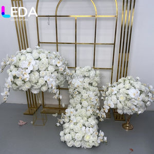 Decoraciones de Boda LEDA, Arreglo Floral, Flores Colgantes, Flores Artificiales Azules para Boda - Product Image 1
