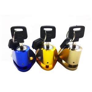 Serrure antivol pour moto et véhicule électrique, accessoire de verrou pour bicyclette, verrou en forme de <span class=keywords><strong>triangle</strong></span> avec freins à disques, - Product Image 1