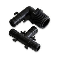Accessoire pour tuyau PEX, raccord en T de transition en plastique PPSU, connecteur à sertir pour plomberie, infrastructure PEX