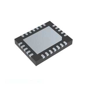 Componentes electrónicos de circuito integrado (IC) de gestión de energía (PMIC) en stock 24 VFQFN Exposed Pad TPS65300QRHFRQ1 IC REG QUAD BUCK/LINEAR 24VQFN - Product Image 1