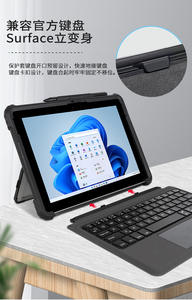 เคสแท็บเล็ตแล็ปท็อปทนทานแบบถอดได้ทำจากอะคริลิกใสสำหรับ Microsoft Surface Pro 10 Pro 11 Go 1 2 3 - Product Image 3
