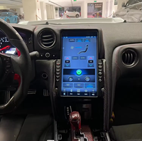 Autoradio vidéo IPS pour Nissan GTR GT-R Skyline 2011-2017, écran tactile Tesla, autoradio stéréo, lecteur MP5, multimédia, GPS Navi