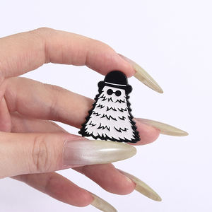 Películas personajes primo Itt monstruos peludos esmalte Pin comedia oscura película papel broche solapa insignia joyería regalo para Fans amigos - Product Image 4