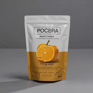 Cao cấp Matte nhôm foil doypack thẳng đứng Dây Kéo Túi tùy chỉnh cho nhựa đồ ăn nhẹ bánh quy thực phẩm và sữa - Product Image 2