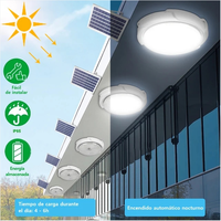 Nouvelle Lampe Murale Extérieure Portable Économie d'Énergie Étanche Sécurité 3 Modes Capteur de Mouvement ABS Lampe de Rue Solaire LED Lumière de Jardin