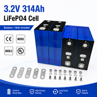 Offres Spéciales en Stock : Batterie LiFePO4 3.2V 314Ah de Grade A Highstar, Cellule Prismatique LiFePO4 3.2V 314Ah, 10000 Cycles avec Accessoires