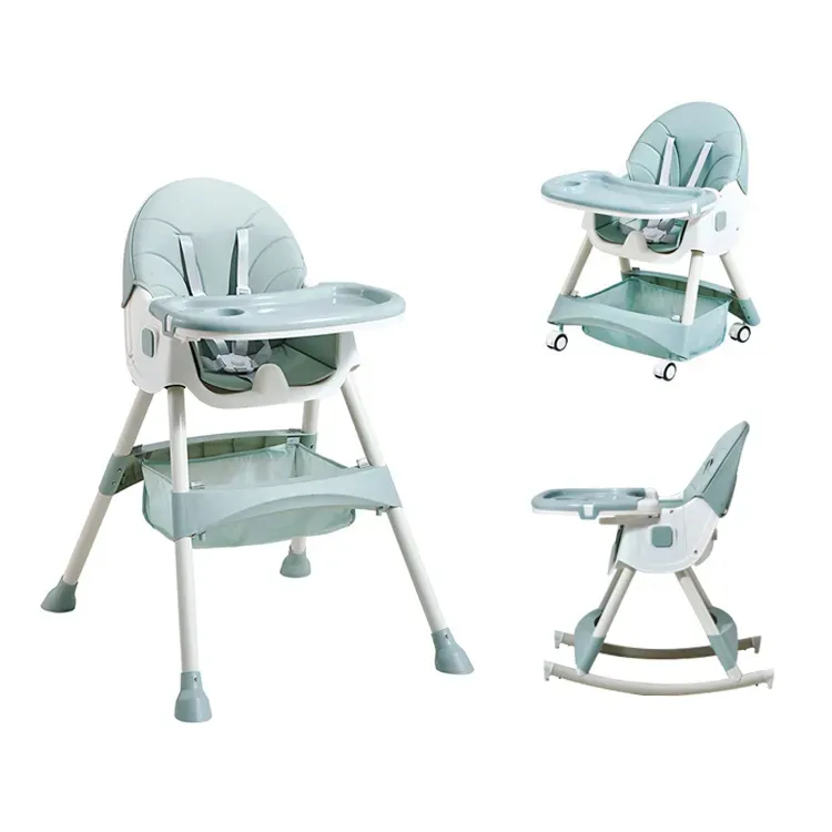 Chaise haute pliable pour bébé chaise de salle à manger réglable en plastique pour enfant prix bon marché chaise de salle à manger en plastique pp de bonne qualité Amazon