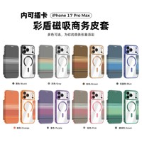 Étui portefeuille magnétique à rabat en cuir PU avec texture carbone premium pour iPhone 18 17 Pro Max, dos transparent avec film de protection pour objectif