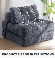 Boneless Cloud Modulares Ecksofa Komfortables Gepolstertes Modernes Schlafsofa-Set
