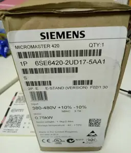 Brand New Siemens 6SE6420-2UD17-5AA1 6SE64202UD175AA1