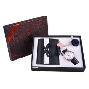 2020新款创意精美包装手表 + 时尚钱包套装情人节送女生礼物