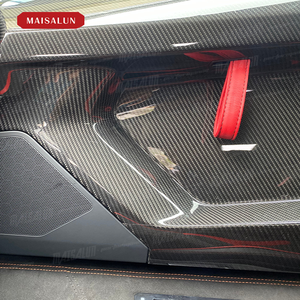 Panneau de porte intérieur avec matériau en Fiber de carbone sec style SVJ pour <span class=keywords><strong>Lamborghini</strong></span> LP700 720s à l'intérieur des accessoires de pièces automobiles - Product Image 4