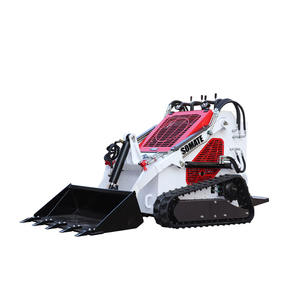 Mini-chargeuse compacte sur chenilles Soamte avec moteur EPA Kubota Diesel, pompe Huade, fabrication chinoise, boîte de vitesses à attache rapide - Product Image 2