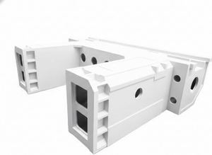 Base de tour en fonte usinée CNC avec capacités d'usinage en acier inoxydable - Product Image 2