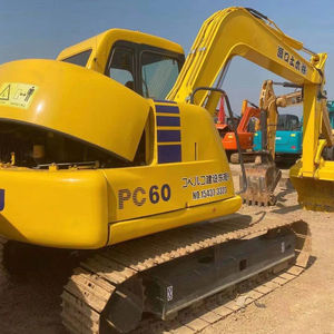 Mini-excavatrice Komatsu PC60 d'occasion, 6 tonnes, importée du Japon, modèle 2022, moteur et boîte de vitesses testés et inspectés, bon état - Product Image 1