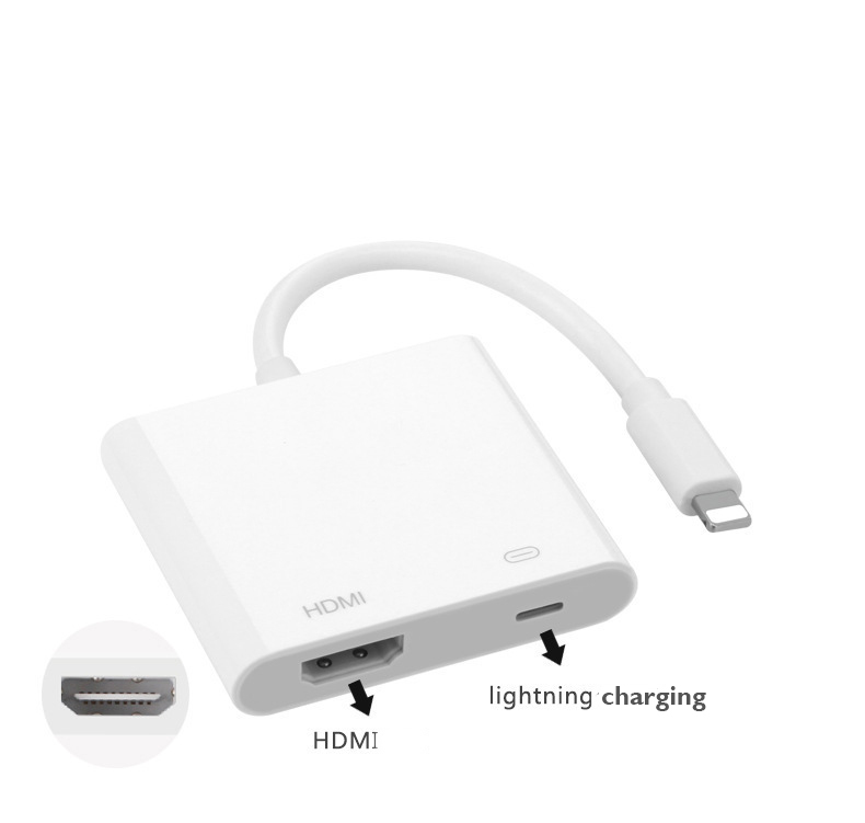 Lightning vers HDMI + chargement