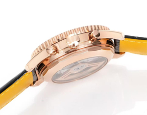 High-quality men's mechanical wristwatch, stainless steel case, three-register <b>chronograph</b> <b>automatic</b> business watch - Product Image 4