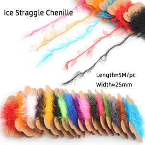 Material de Chenilla <span class=keywords><strong>para</strong></span> Atado de Moscas Ice Straggle, <span class=keywords><strong>para</strong></span> Moscas <span class=keywords><strong>Ninfa</strong></span>, Insectos, Scud, Woolly Bugger, Streamer, Pesca de Salmón, Lubina, Lucio - Product Image 2