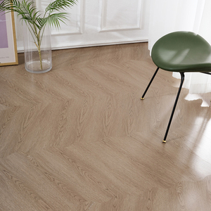 Parquet SPC Residential Use 0.15mm Wear Layer SGS CE RoHS Click Lock System OEM Custom Logo Marble Look EVA Backing Parquet SPC - Product Image 2