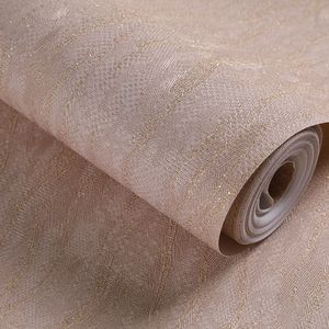 Papier peint doré simple et moderne, couleur unie 3D, relief, motif foncé, lumière, <span class=keywords><strong>luxe</strong></span>, populaire, couleur unie - Product Image 6