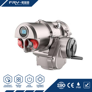 Actuadores de Válvula de Bola Eléctrica Motorizada Rotativa de Parte Giratoria con Actuación Inteligente IP68 para Plantas de Energía - Product Image 1