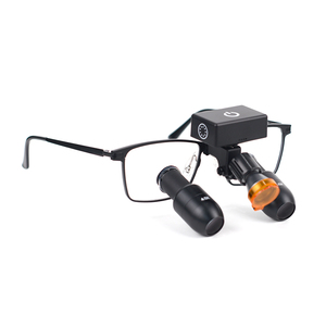 Occhiali Ingrandenti Dentali Professionali 4.0X con Luce LED 70000Lux, Set di Lenti d'Ingrandimento Chirurgiche Wireless GNHM-400X MG-JD2100 per Dentisti - Product Image 1