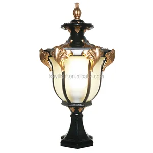 outdoor pier mount light best selling 2020 modern decorative fancy led main house gate pillar light