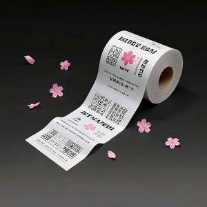 Logotipo personalizado ecológico impreso VMPET acabado mate película de muesca lagrimal precortada sello de taza de gelatina para uso alimentario-para galletas leche carbón - Product Image 4