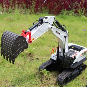 Nuovo Escavatore <span class=keywords><strong>RC</strong></span> Huina 1594 2026, Camion Radiocomandato 1/14 in Lega 2.4Ghz, Veicolo da Costruzione a 22 Canali, Giocattolo - Product Image 1