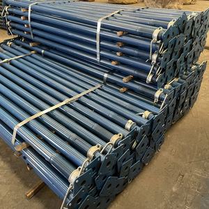 Matériau de construction Offre Spéciale Props push-pull Coffrage en acier Échafaudage léger Props en acier galvanisé réglables avec écrou - Product Image 1