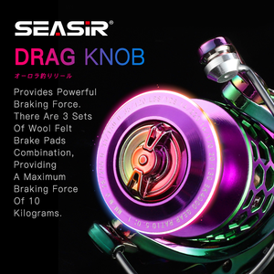 Moulinet de pêche à double moulinet, fabriqué au japon, pêche en mer, - Product Image 4