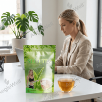 AegleWell Slim Tea – Sachets de thé aux herbes naturelles pour le bien-être et le remodelage corporel – Soutient la gestion saine du poids – Boisson à base de plantes HALAL