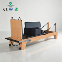 Accessoires de Pilates en bois de hêtre pour salle de classe, conformes à la norme EN ISO 20957, pour studio (réapprovisionnement)