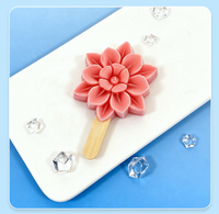 Moule à gâteau en silicone de qualité alimentaire pour crème glacée, dessert, mousse, fleur de pivoine, fleur de pêche, résistant aux basses températures