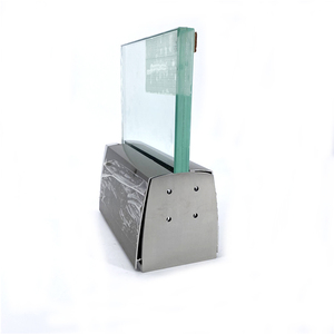 玻璃阳台栏杆用无框玻璃栏杆铝<span class=keywords><strong>U</strong></span>形通道 - Product Image 2
