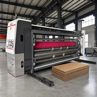 Nouvel équipement de fabrication de boîtes en carton entièrement automatique à grande vitesse pour imprimante, rainureuse et découpeuse pour usine d'emballage en carton ondulé
