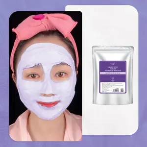 Salon de beauté professionnel SPA masque d'algue poudre pour le visage pépins de raisin éclaircissant visage peau brillante Anti-âge Hydro gelée masque poudre
