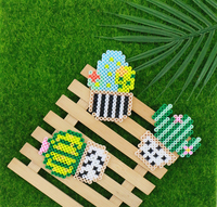 Meilleure vente de jouets éducatifs en plastique Diy, Kit de perles de fusible 36 couleurs 5mm, perles Hama jouets