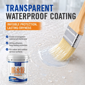 Revêtement acrylique transparent imperméable à forte adhérence et scellant transparent pour les anciennes tuiles des murs extérieurs - Product Image 3